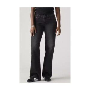 Levi's Low Loose Denim in Black Wash Size 28R